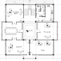 منشی دفتر مربوط به ساختمان