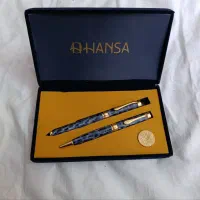 خودکار و خودنویس هانسا المانی روکش طلا اصلی