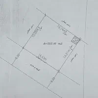 فروش زمین ۲۵۰ متری خیابان شالیزار لطره نوده