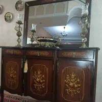 اینه کنسول چوبی