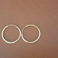 گوشواره حلقه ای طلا