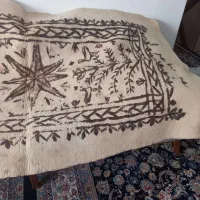 نمد ورگن اصل سایز بزرگ نونو|گلیم، جاجیم، گبه|کرمانشاه, |دیوار
