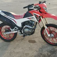 موتور تریل فلات طرح crf 200 مدل 1401