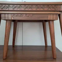 میز سه تیکه +رومیزی چهار تیکه|میز و صندلی غذاخوری|قم, بکایی|دیوار