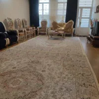 مبل ۷نفره بامیز وسط وگل میز کاملا  سالم ونو