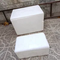 چند عدد یخچال فیبری|ظروف نگهدارنده، پلاستیکی، یک‌بارمصرف|بروجرد, |دیوار