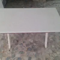 میز غذاخوری ۴ الی ۶ نفره بدون صندلی سفید|میز و صندلی غذاخوری|رشت, گلسار|دیوار