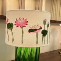 آباژور  رومیزی دست ساز تک نسخه