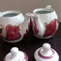 یک جفت قوری قدیمی|کلکسیون اشیاء عتیقه|پاکدشت, پاکدشت (مامازند)|دیوار