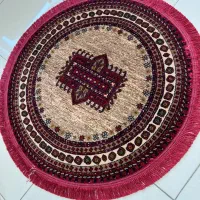 فرش گرد ماشینی جذاب و کاربردی جنس بی سی اف|فرش|شیراز, شهرک جماران|دیوار