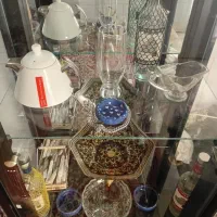 بوفه اینه دارقد۱۸۰باوسایل داخلش یجا|بوفه، ویترین، کنسول|کرج, برغان|دیوار