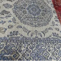 یک عددروفرشی دورو ۶متری  رنگ آبی وکرم|روفرشی|ساری, |دیوار