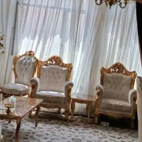 مبل سلطنتی دسته شیری
