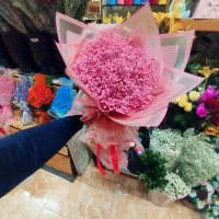 دسته گل عروس،چیپسی|گل مصنوعی|مشهد, رده|دیوار