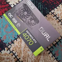 گرافیک ۴۰۷۰ dual asus 12g oc