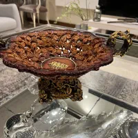 ظرف میوه خوری چوبی شیک و تک