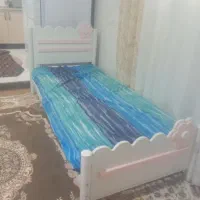 تخت خواب همراه با تشک رویال اصل
