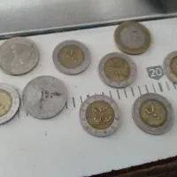 تعدادی سکه وپول|کلکسیون سکه، تمبر، اسکناس|بیرجند, |دیوار