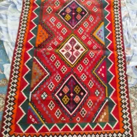 گلیم ۱/۵۰در ۲/۶۵|گلیم، جاجیم، گبه|شیراز, پشم شیشه|دیوار