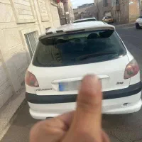 ۲۰۶ سفید مدل ۸۹|خودرو سواری و وانت|تفت, |دیوار