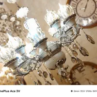 لوستر آرامیس بزرگ12شاخه۱۲ لامپه نقره کرمی