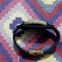 دستبند چرم عقیق و فیروزه کرمان