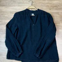 لباس شومیز مخمل بولیز مشکی سیاه استوک تاناکورا