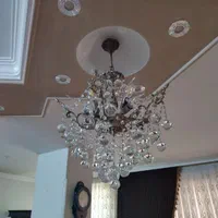 لوستر برنجی یه جفت|لوستر و چراغ آویز|اصفهان, برازنده|دیوار