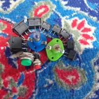 وسایل کاردستی شامل ارمیچر بدنه گرد و چراغ و کلید|اسباببازی بچه|مشهد, توس (بلوار توس)|دیوار