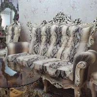 مبل ۹ نفره.کاملا سالم.جنس چوب راش درجه یک.|مبلمان خانگی و میز عسلی|پیشوا, |دیوار