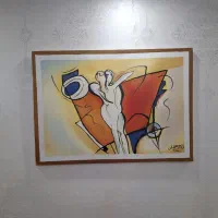 تابلو رنگ روغن(آرامش هنر) پرطرفدار