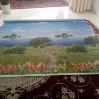 پرده منظره کرکره ای