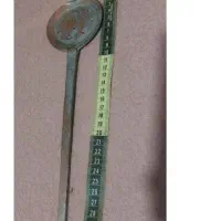 کفگیر و قاشق مسی قدیمی قدمت دار