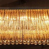 لوستر کریستالی مدل آفرا کد.697|لوستر و چراغ آویز|قم, نیروگاه|دیوار