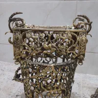 سطل آشغال و جای دستمال کاغذی نو ساعت بزنز|صنایع دستی و سایر لوازم تزئینی|اشتهارد, |دیوار