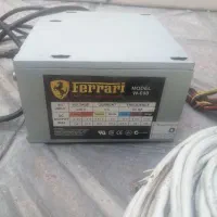 پاور کامپیوتر و کابل شبکه