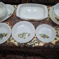 سرویس گل میوه ای اصلی|ظروف سرو و پذیرایی|کرمان, |دیوار