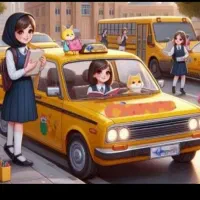سرویس مدارس زیر  نظر شرکت تاکسی رانی