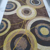 ست فرش آشپزخانه ماشینی قهوهای