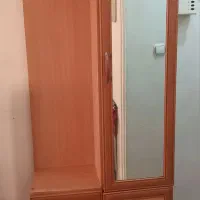 جا کفشی آینه دار ام دی اف جای آویز لباس کفش جاکفشی