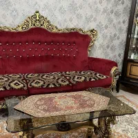 مبلمان استیل نه نفره در حد نو