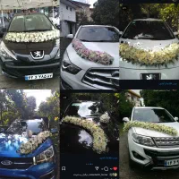 گل آرایی ماشین عروس با نازلترین قیمت