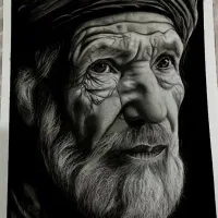 سیاه قلم|تابلو، نقاشی، عکس|مشهد, کارمندان دوم|دیوار