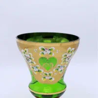 گلدان سبز اگرمن اصل چک مدل شیفون