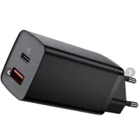شارژر دیواری بیسوس مدل CCGAN2L-B01 توان ۶۵ وات|لوازم جانبی موبایل و تبلت|سنندج, |دیوار