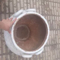 گلدان بزرگ سفالی با روکش سرامیک|گل و گیاه طبیعی|اسلام‌‌آباد غرب, |دیوار