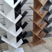 کتابخانه درختی شیک وکم جا|کتابخانه، شلف، قفسههای دیواری|تبریز, |دیوار