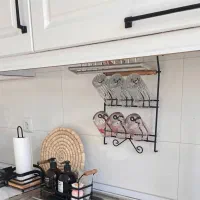 آویز لیوان دلورکس دسته چوبی با کیفیت