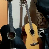 دو عدد گیتار ( کلاسیک و آکوستیک)