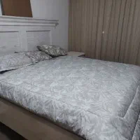 تخت تمام چوب با دو پاتختی /گاز اسنوا